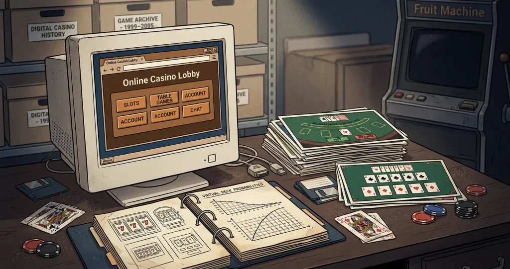 Editorial illustration representing the former Aspers Online casino product